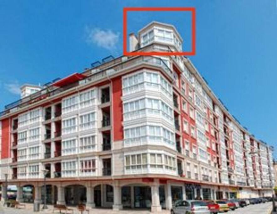 Apartamento De Vacaciones Daire Ribadeo Dış mekan fotoğraf